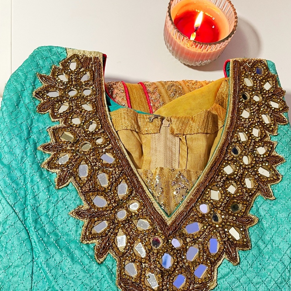 Long length party dress